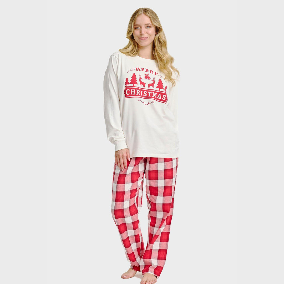 Drune | Das fröhliche Weihnachts-Pyjama-Oberteil - Damen