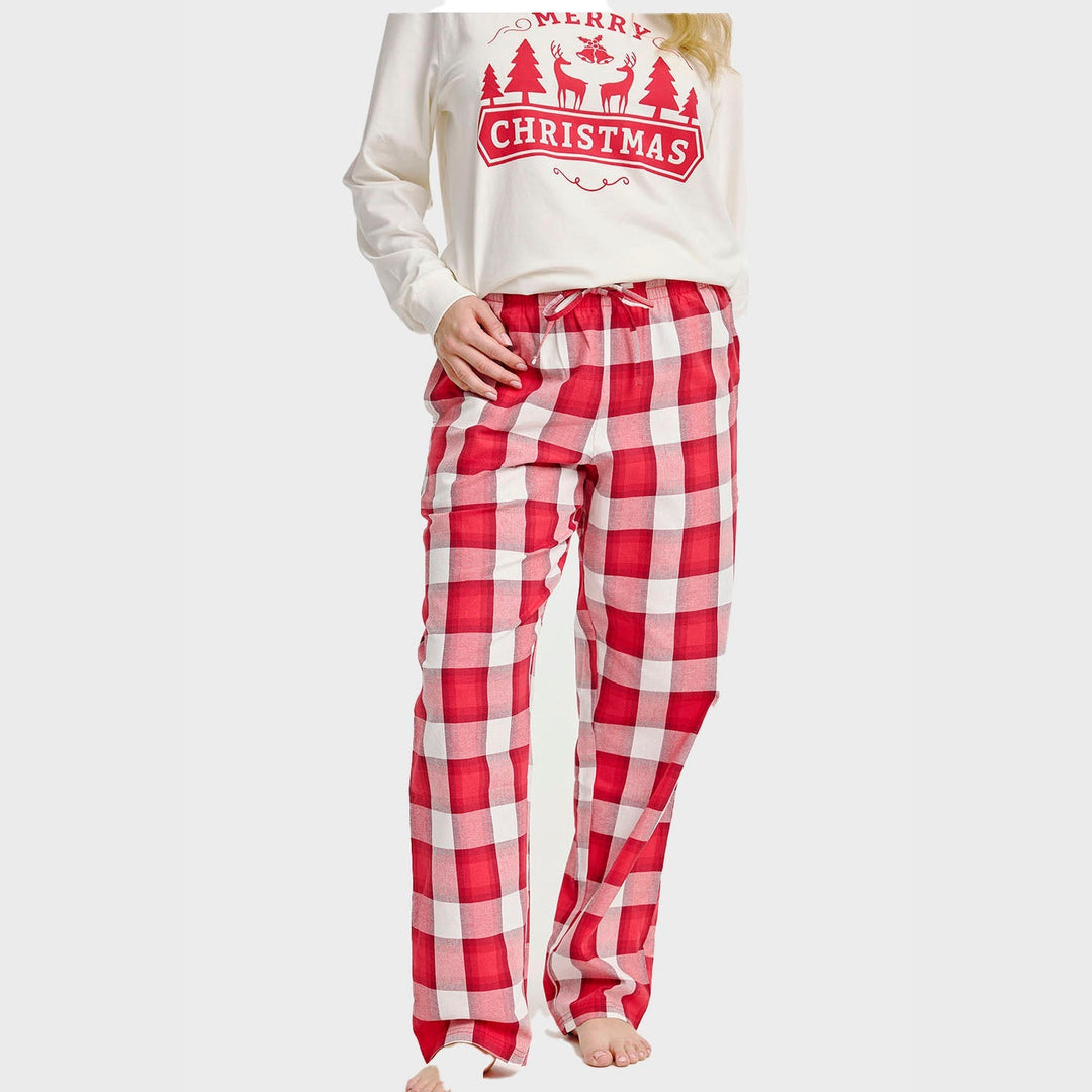 Drune | Das fröhliche Weihnachts-Pyjama-Oberteil - Damen