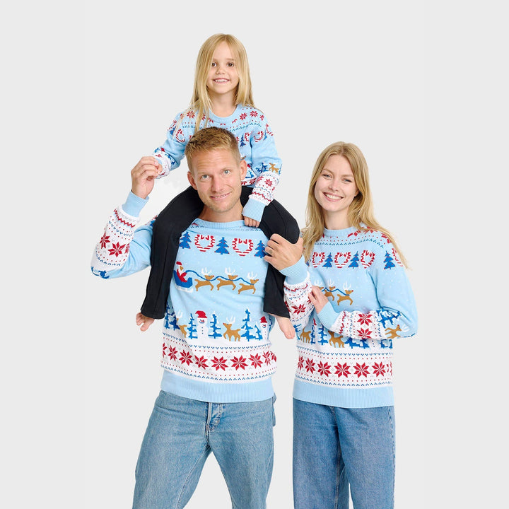 Drune | Christmas Wonderland Weihnachts-Pullover -Damen
