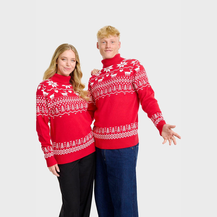 Drune | Der grönländische Weihnachtsrollkragenpullover - Damen