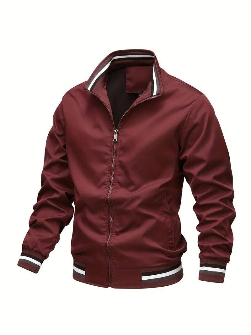 Drune | Stylische Bomberjacke mit Rippkragen für Herren