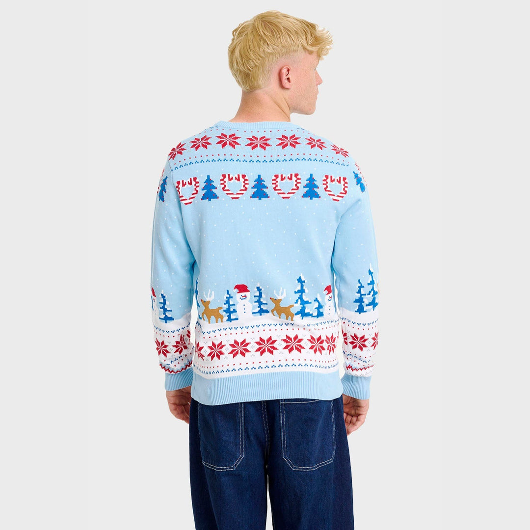 Drune | Christmas Wonderland Weihnachts-Pullover - Herren