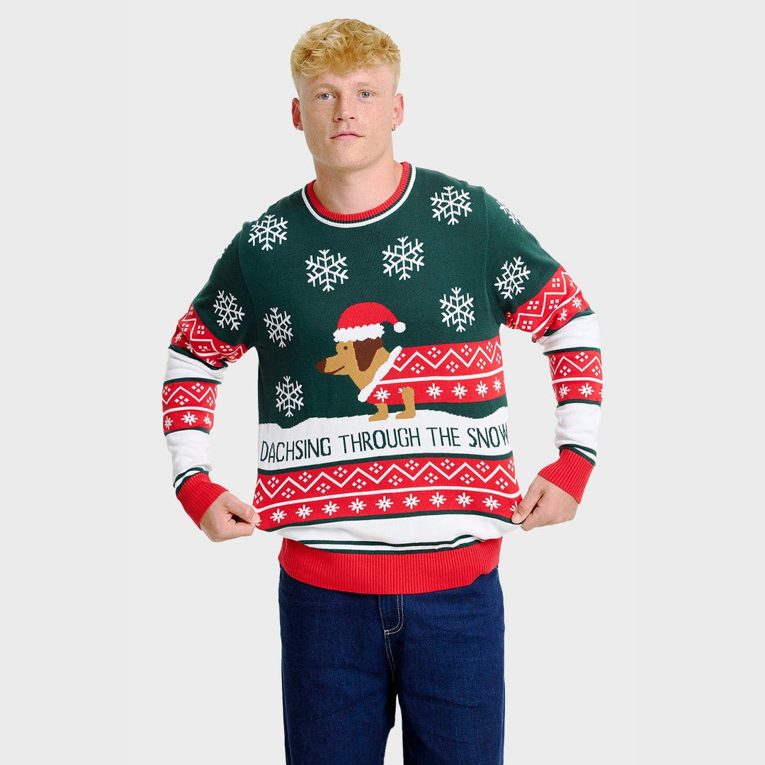 Drune | Dashing Around Weihnachtspullover - Herren