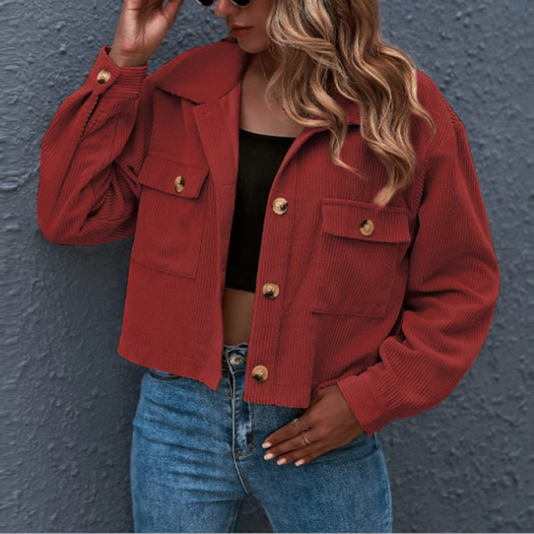 Drune | Utility Jacket - Knopfdesign - Leichter Baumwollmix - Freizeitkleidung-Essential