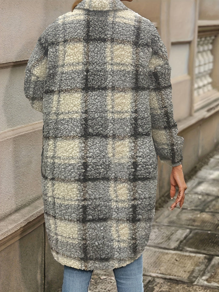 Drune | Langarmige Jacke Aus Teddyfleece Acryl Warm und Trendy