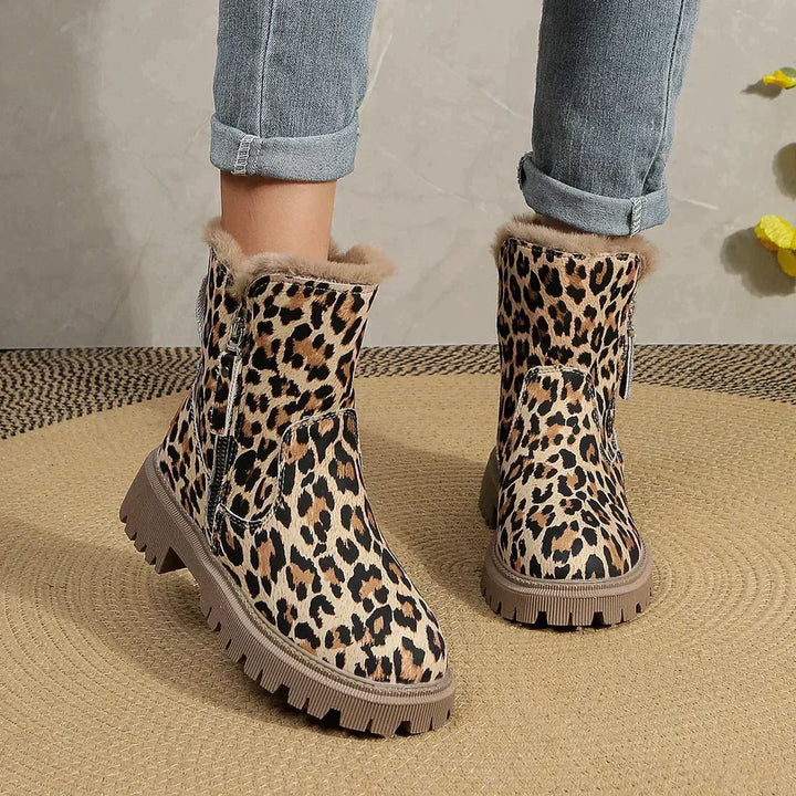 Drune | Stiefeletten mit Leopardenmuster für trendige Outfits
