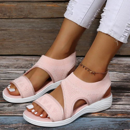 Drune | Mesh Sandalen Mit Einem Breiten Fußbett Für Damen