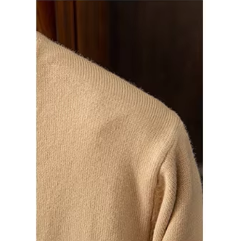 Drune | Herren Strickjacke Mit Knöpfen, Leichter Stoff, Klassischer V-ausschnitt