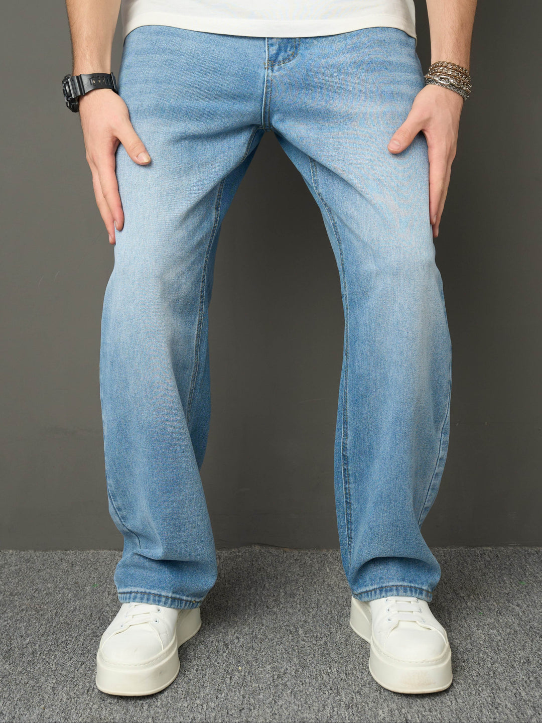 Drune | Bequeme Herrenjeans Mit Lockerer Passform