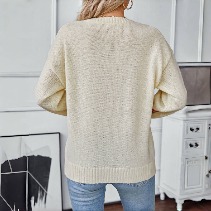 Drune | Regenbogen Strickpullover