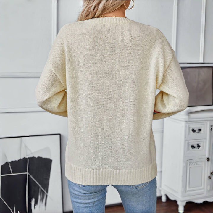 Drune | Regenbogen Strickpullover
