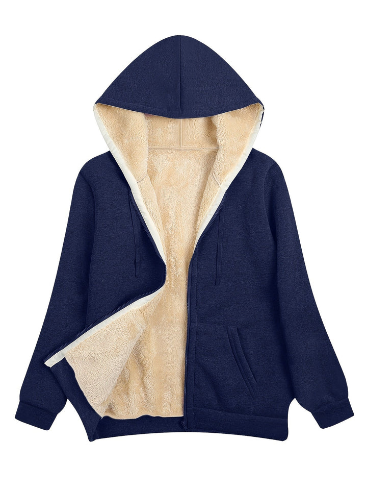 Drune | Bequeme Damen Zip up Jacke