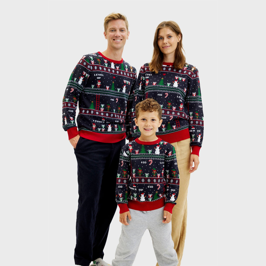 Drune | Vintage Gamer WeihnachtsPullover - Damen