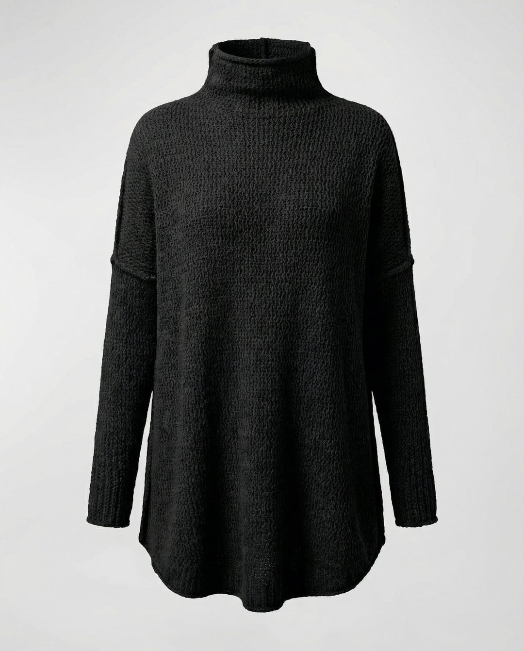 Langer Kuscheliger Strickpullover | Drune