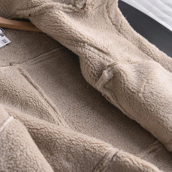 Drune | Wildleder Winterjacke - Warm & Stilvoll