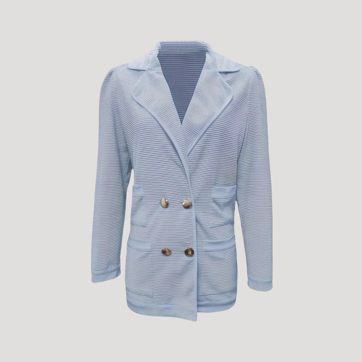 Drune | Gerippte doppelte Blazerjacke
