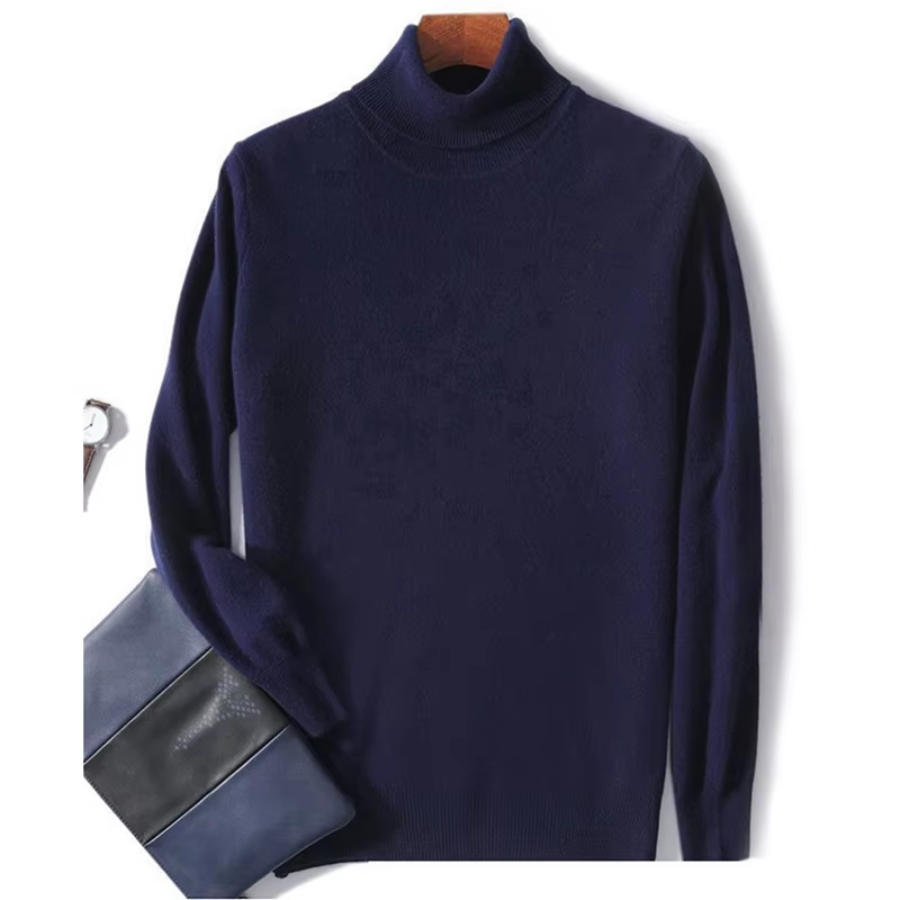 Drune | Herren Wollpullover Mit Rollkragen Und Schlankem Design