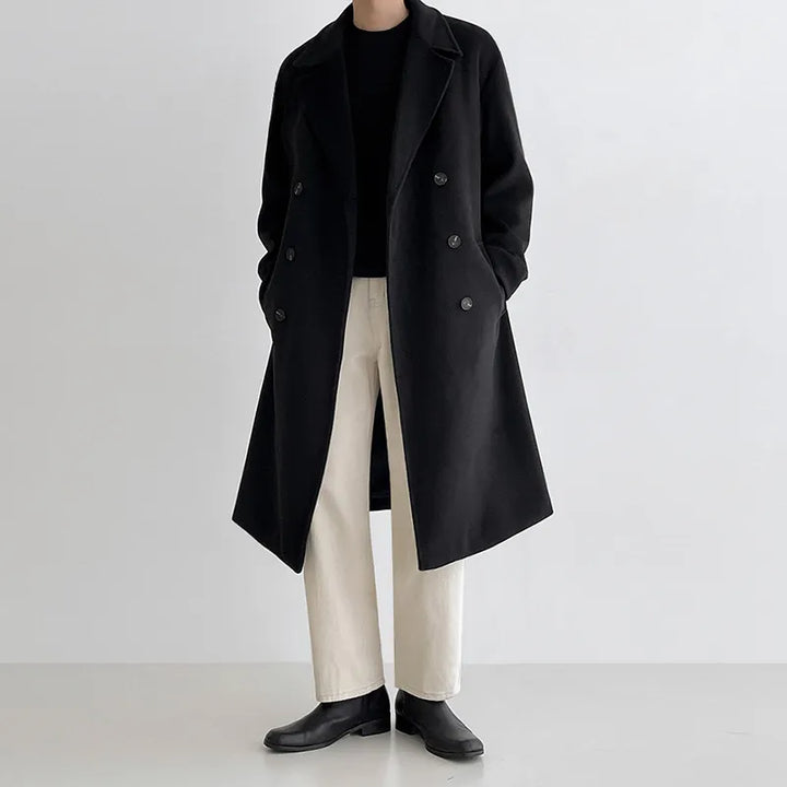 Drune | Halblanger Herrenmantel für Herbst und Winter