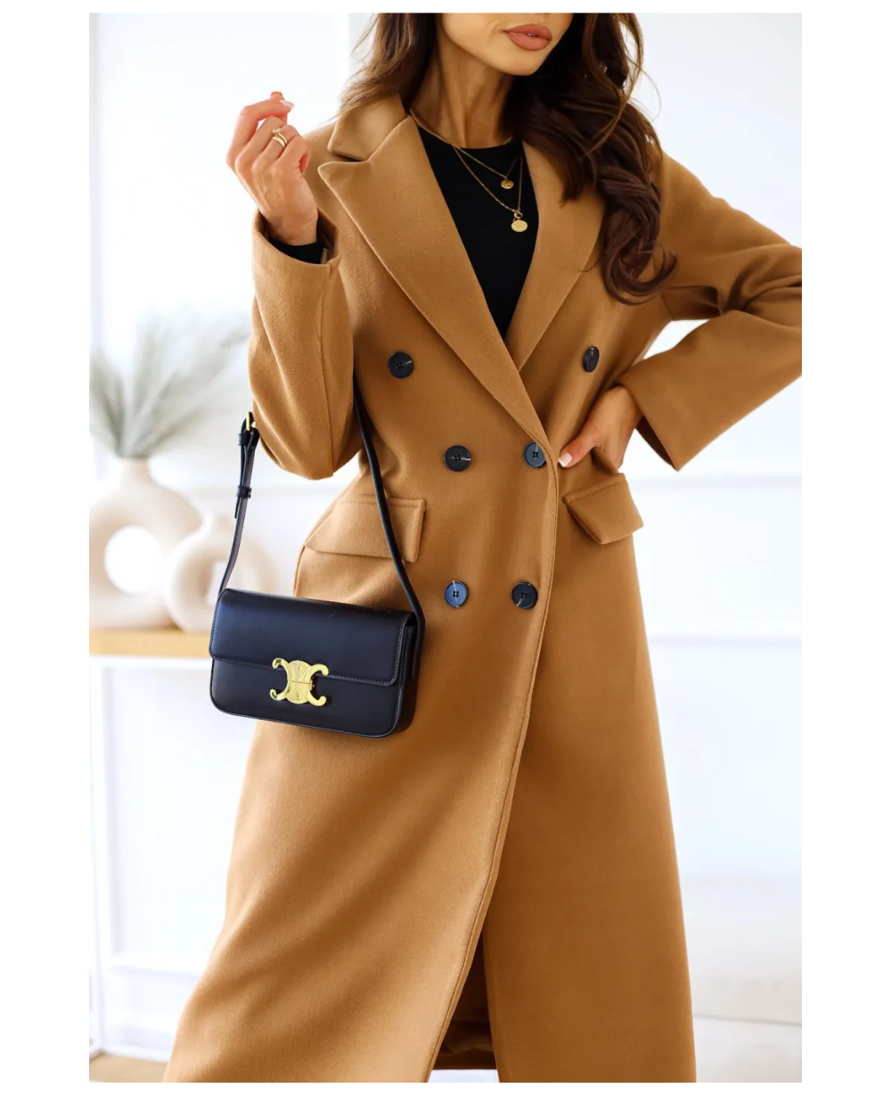 Drune | Lange Elegante Taillierte Trenchcoat Für Damen | Perfekt Für Herbst Und Winter