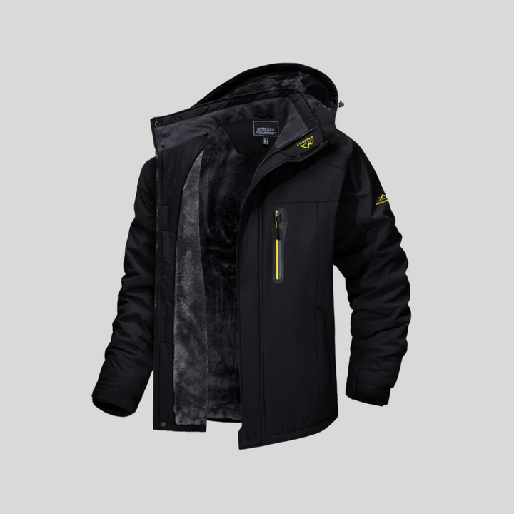 Drune – Technische Herrenjacke mit Fleecefutter