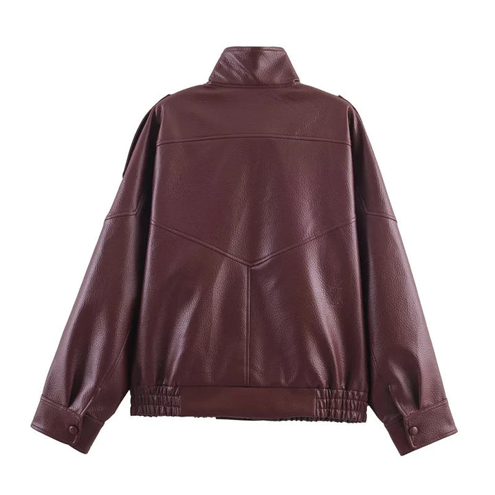Drune | Hochkragen-Motorradjacke