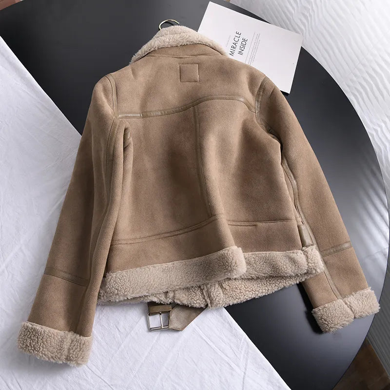 Drune | Wildleder Winterjacke Warm & Stilvoll