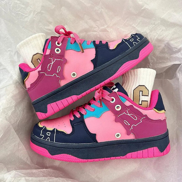 Drune | Bunte Sneakers mit einzigartigen Details