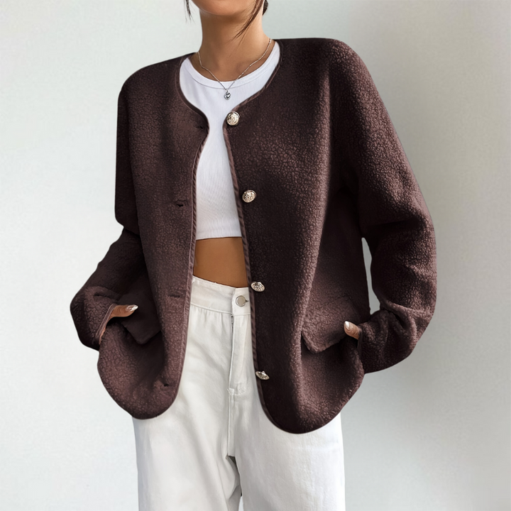 Drune | Strick-Cardigan mit offenem Vorderteil