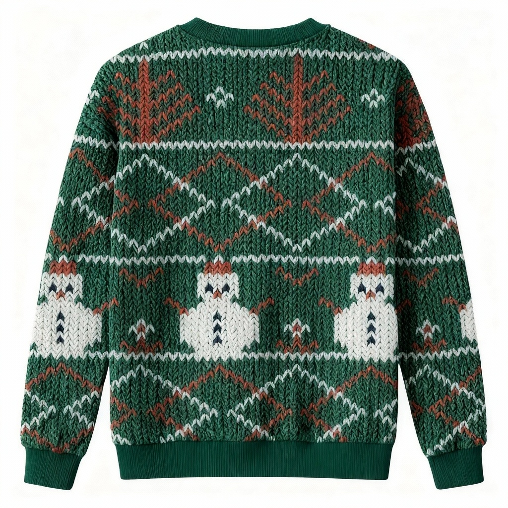 Drune | Weichster Unisex Farbiger Weihnachtsdesign Pullover - Hässlicher Feiertags-Pullover