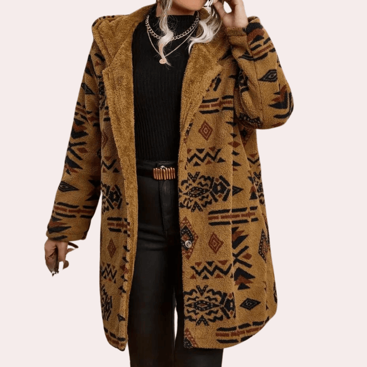 Drune | Damen Winterjacke mit Kapuze