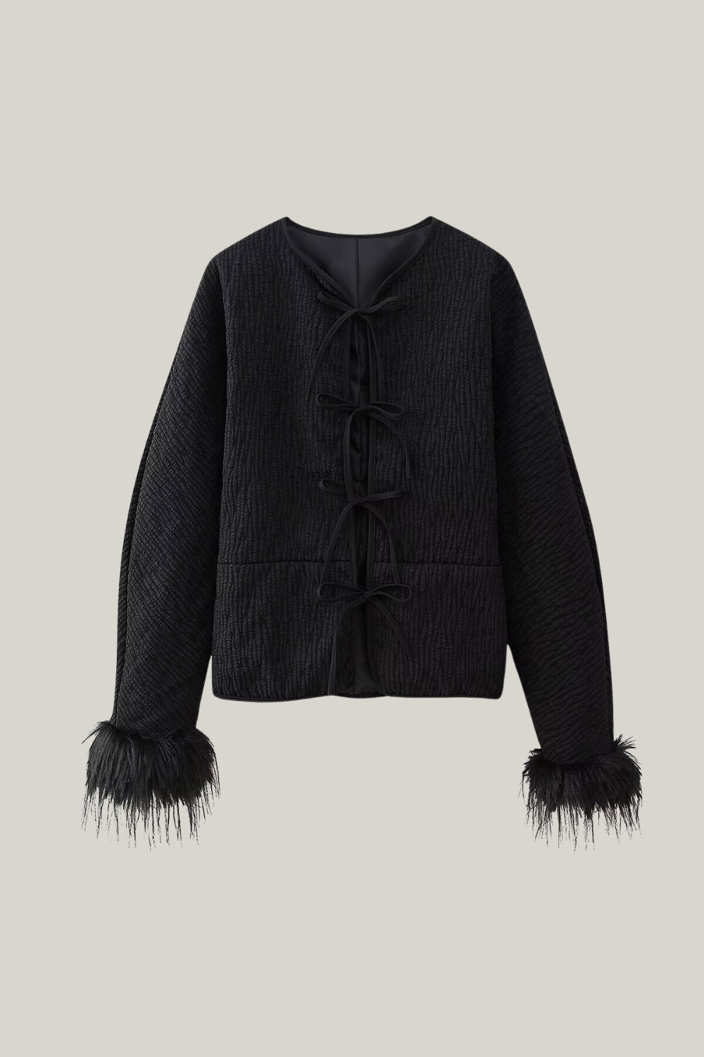 Drune | Federmuster Jacke