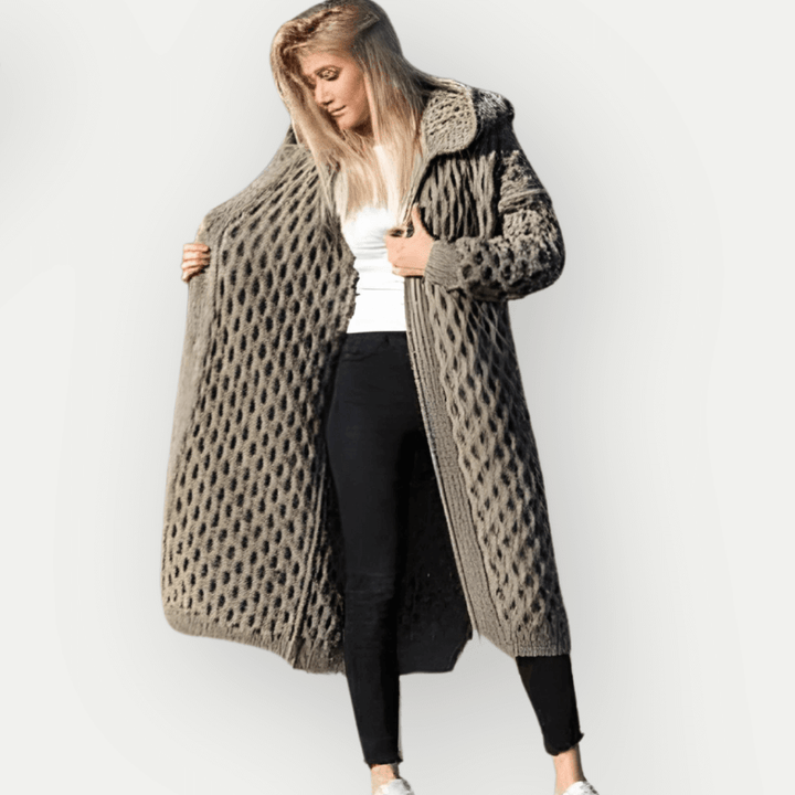 Drune | Damen Kapuzenjacke mit langen Ärmeln