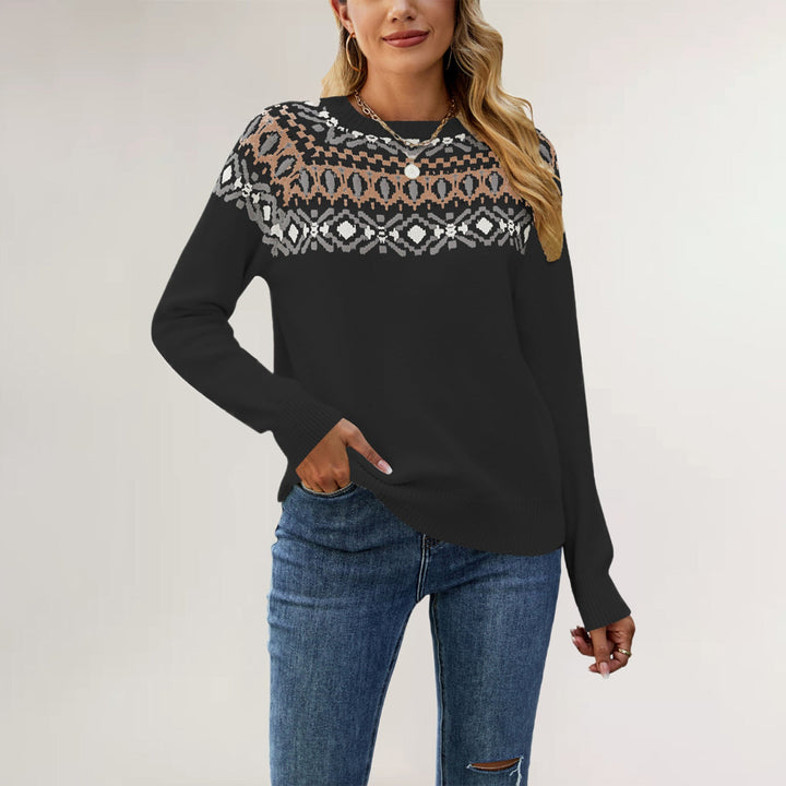 Drune | Weinlese Strickpullover