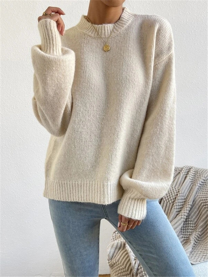 Drune | Schicke Herbstpullover mit langen Ärmeln für Frauen