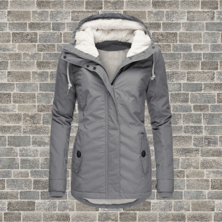 Drune | Damen Lange Winterjacke mit luxuriösem Pelzfutter