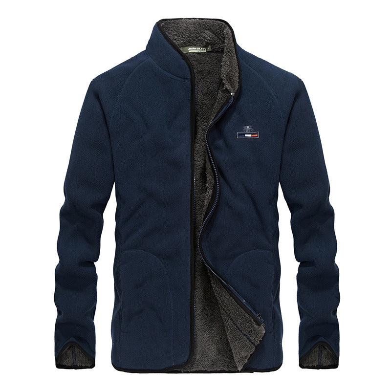 Drune | Herren gepolsterte Jacke mit Kragen und Reißverschluss