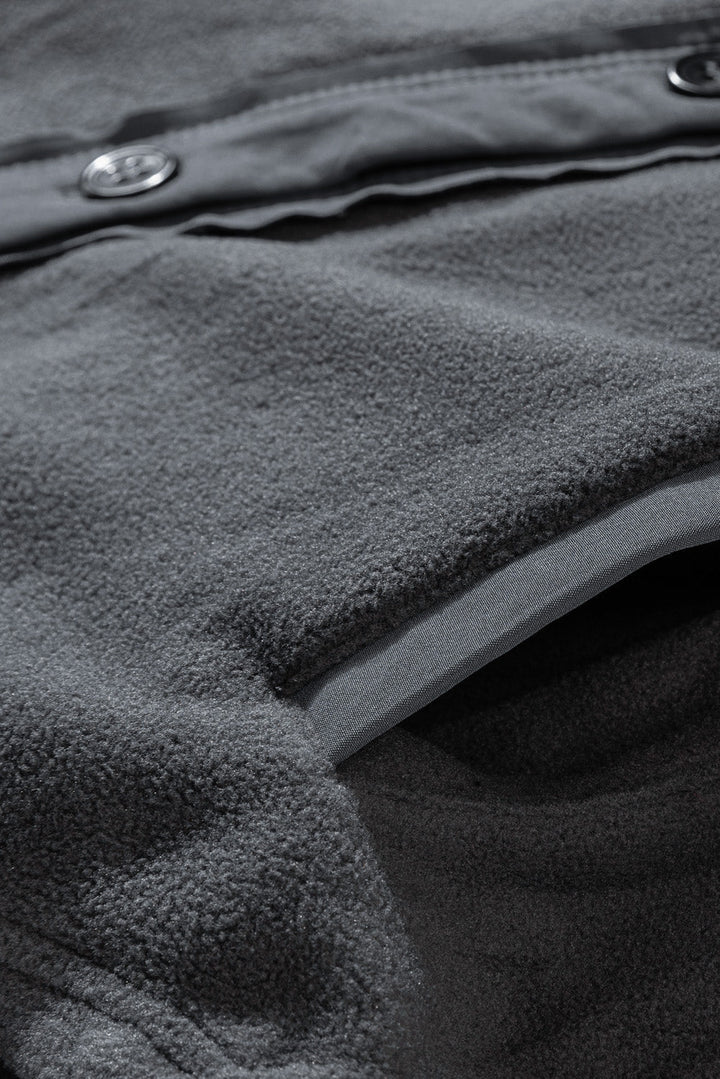 Drune | Casual Fleece Shirtjacke Weich und Warm Perfekt Für Den Alltag
