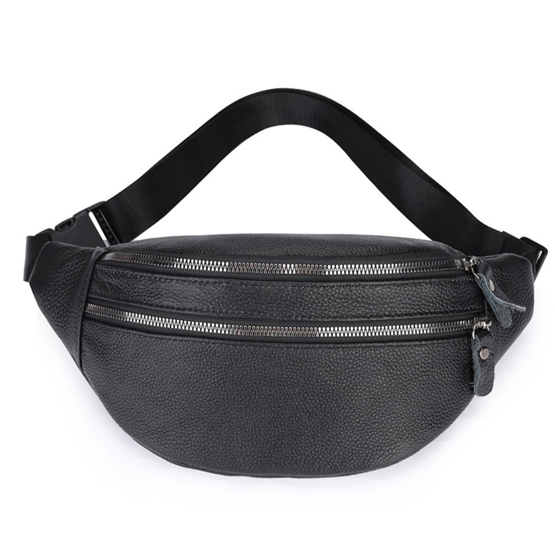 Drune | Leder Herren Crossbody Gürteltasche