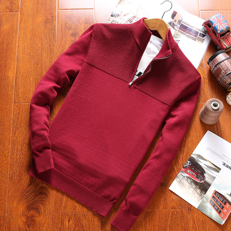 Drune | Luxuriöser Herren Reißverschluss-Pullover