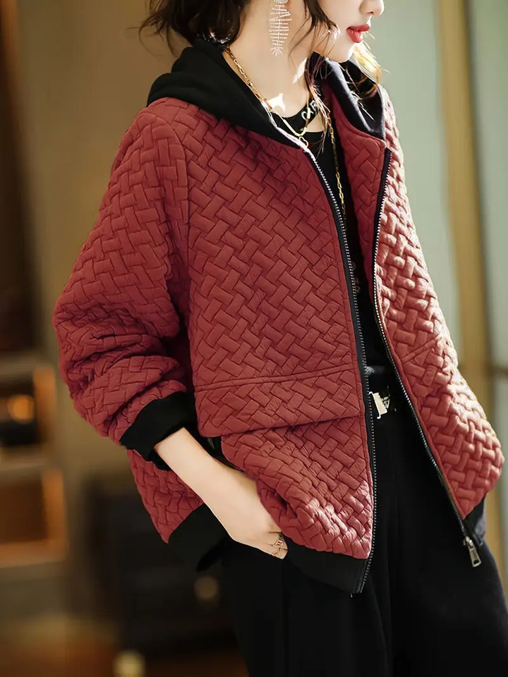 Drune | Gestepptes Hoodie