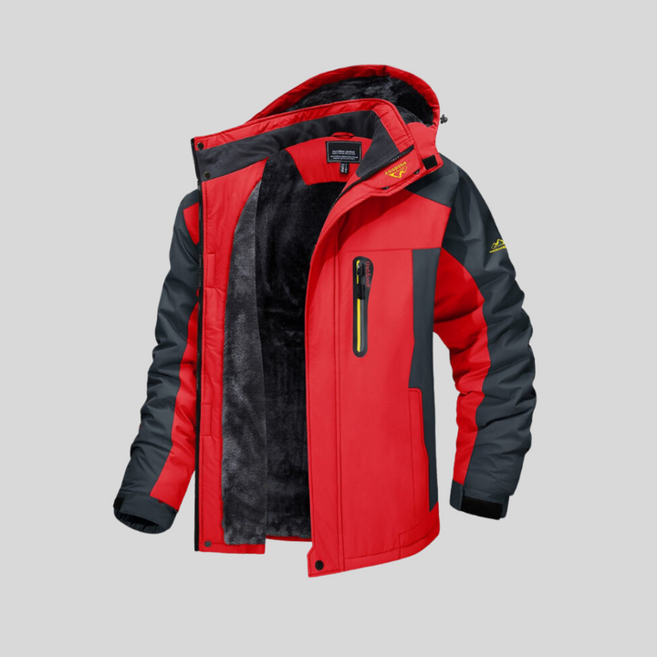 Drune – Technische Herrenjacke mit Fleecefutter