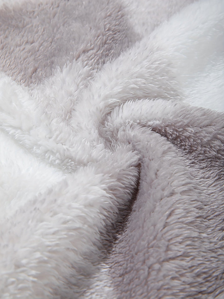 Drune | Karierte Shirtjacke Aus Plüsch Polyester Weich und Warm