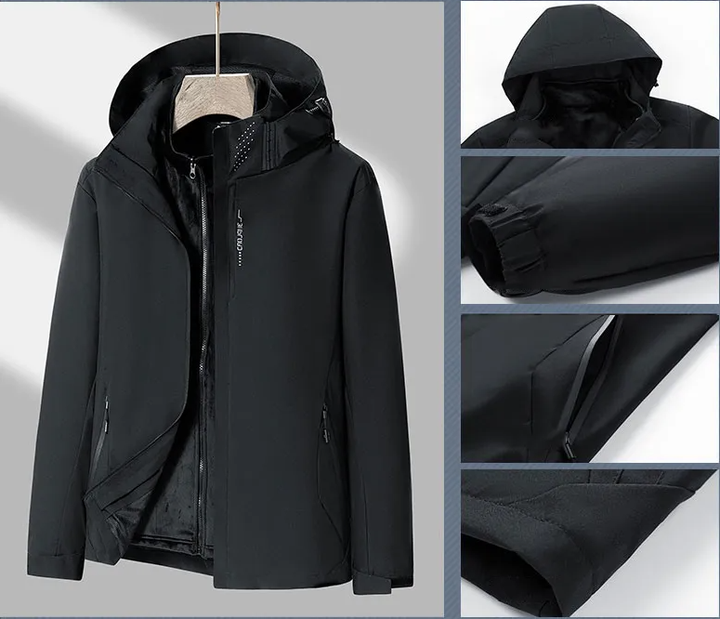 Drune | Schwere 3-in-1 Windbreaker-Jacke