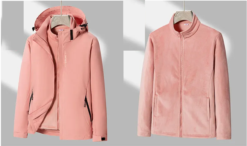Drune | Schwere 3-in-1 Windbreaker-Jacke