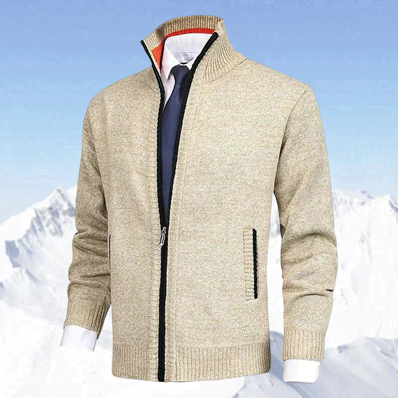 Drune | Elegantes Herrenjackett mit Reißverschluss und Taschen