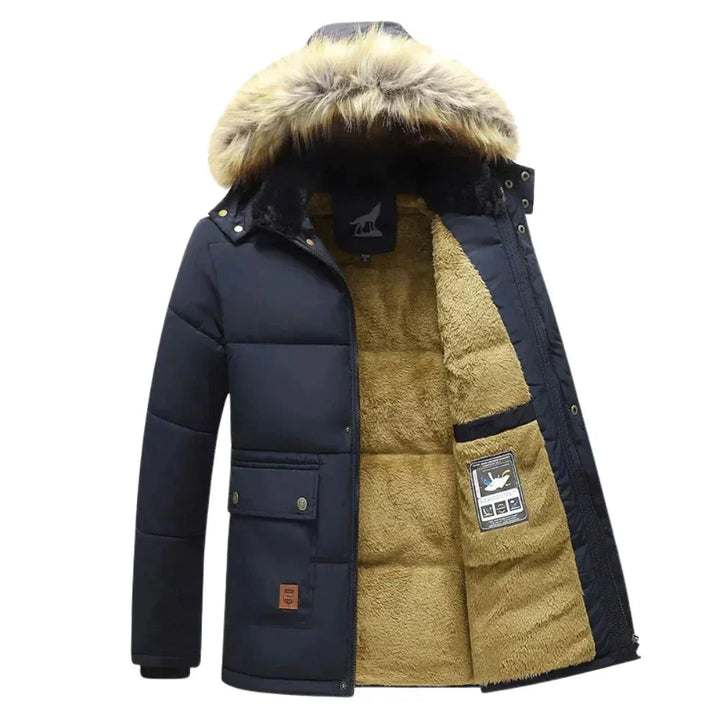 Drune | Herren Kapuzen Winterjacke