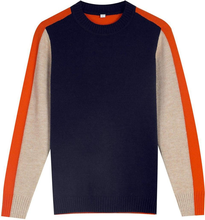 Drune | Pullover mit Farbblock-Design und modernem Schnitt - Perfekt für Büro und Freizeit