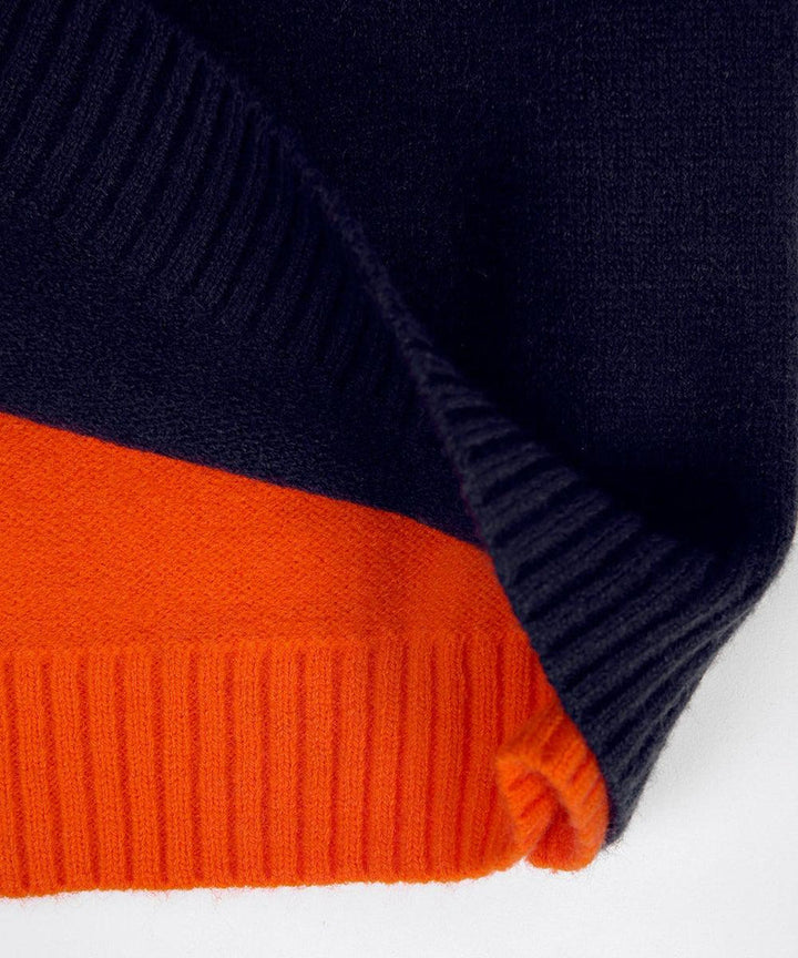 Drune | Pullover mit Farbblock-Design und modernem Schnitt - Perfekt für Büro und Freizeit
