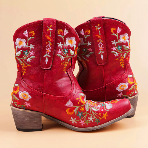 Drune | Wetterbeständige Vintage Cowgirl-Stiefel