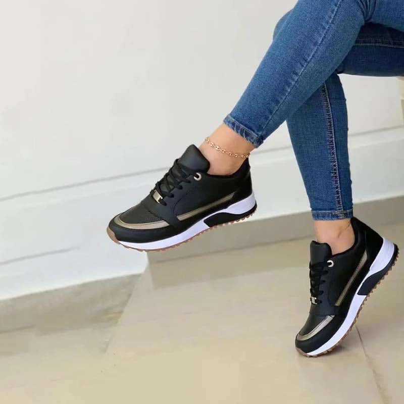Drune | Lässige Plateau Turnschuhe